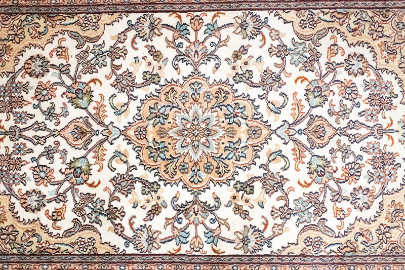 カシミールシルク 絨毯 125x80cm - オリエンタル絨毯