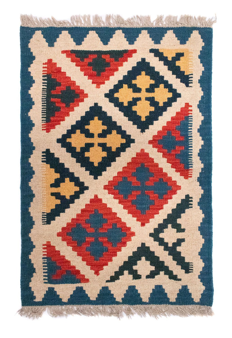 キリム ファルス 絨毯 90x60cm