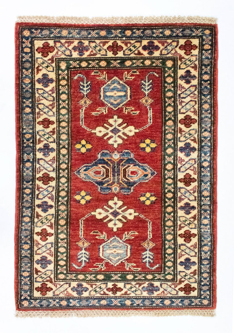 カザック 絨毯 91x65cm - オリエンタル絨毯