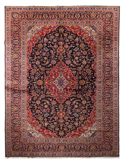 カシャーン 絨毯 318x425cm - ペルシャ絨毯