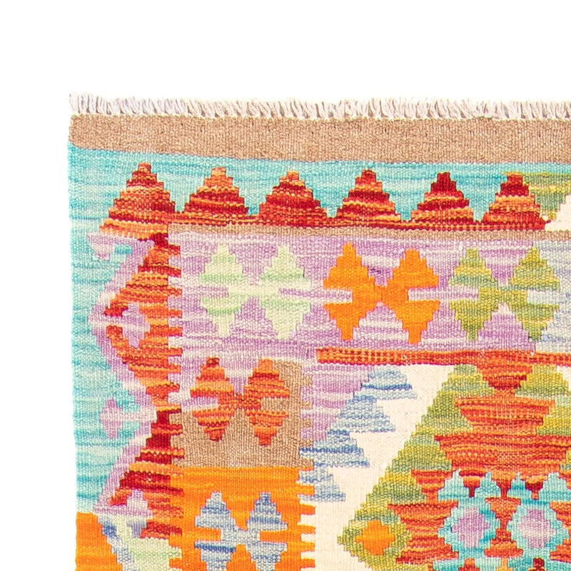 キリム マイメネ 絨毯 300x82cm - ウールラグ