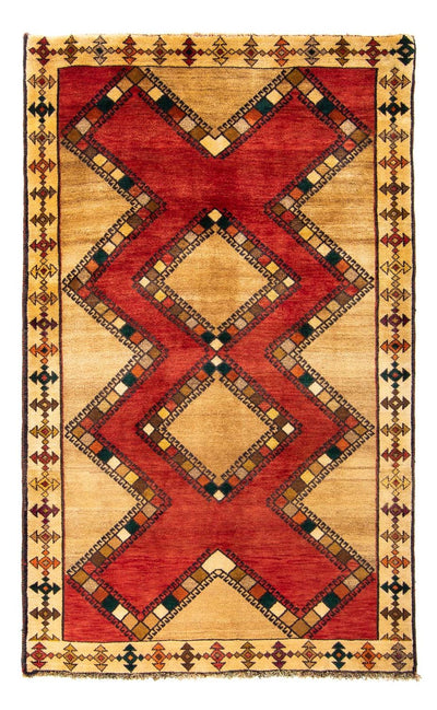 ペルシャギャベ 絨毯 114x192cm - ペルシャウールラグ