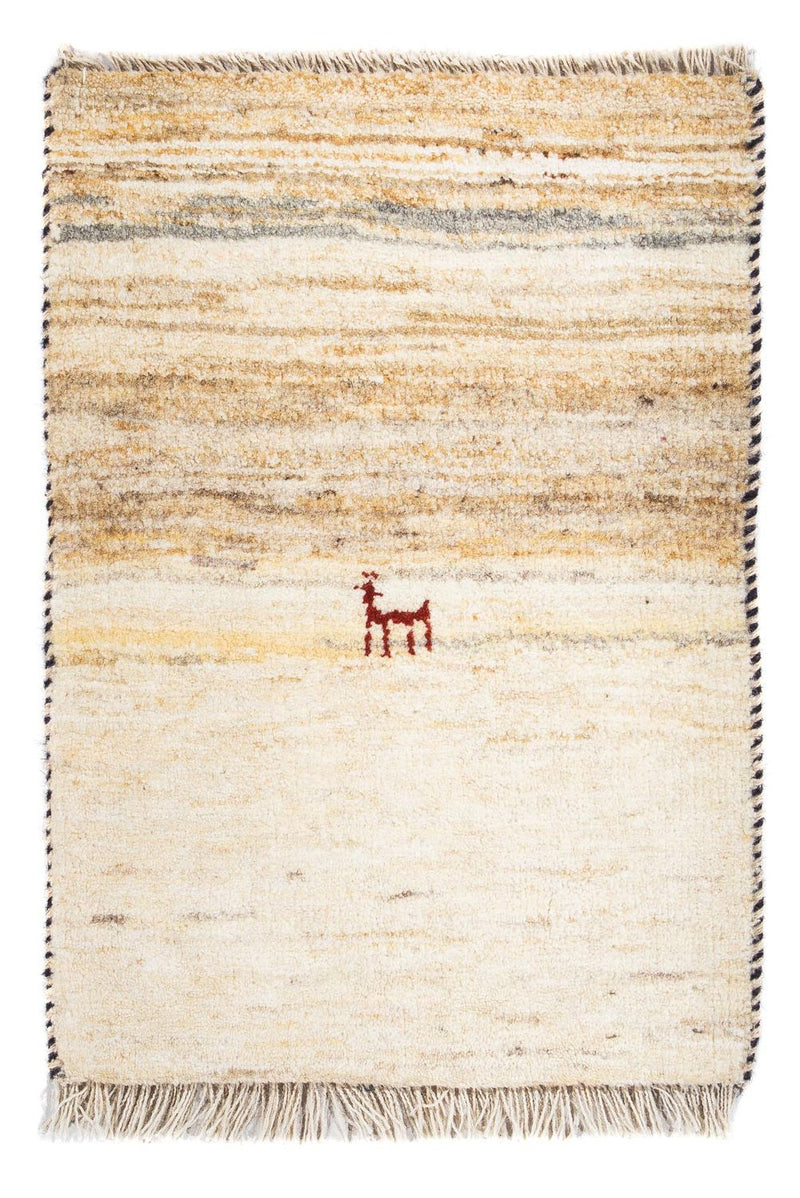 ペルシャギャベ 絨毯 60x40cm - ペルシャウールラグ