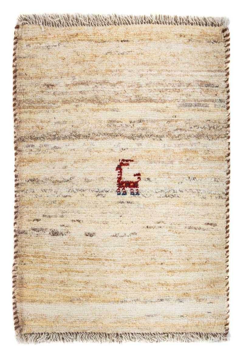 ペルシャギャベ 絨毯 60x40cm - ペルシャウールラグ
