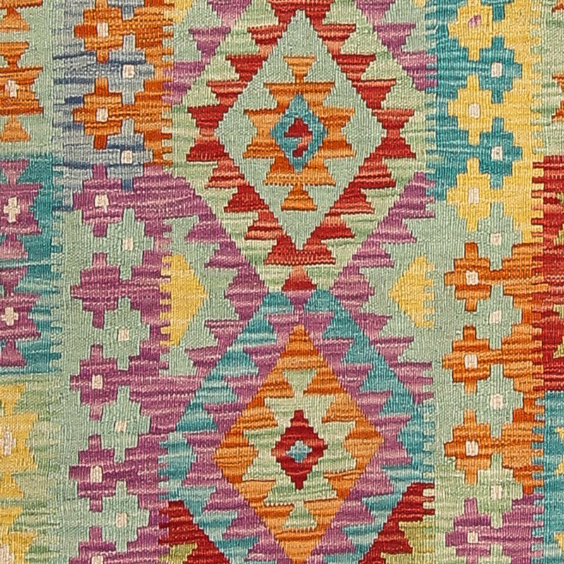 キリム マイメネ 絨毯 309x84cm - ウールラグ