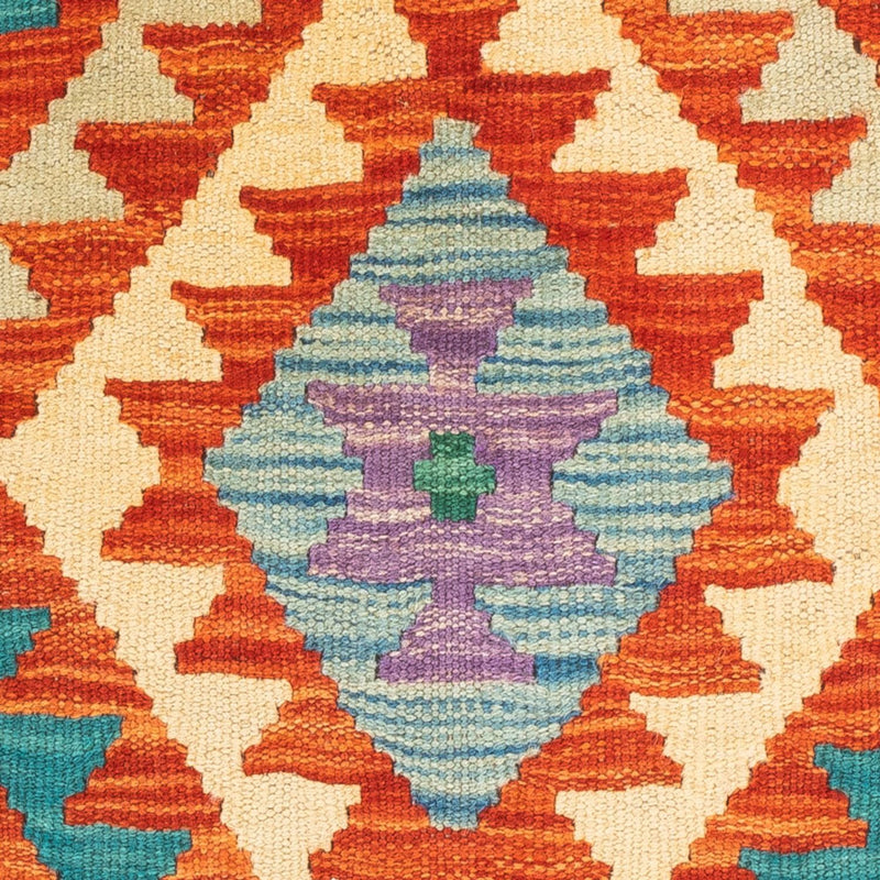 キリム マイメネ 絨毯 52x50cm - ウールラグ