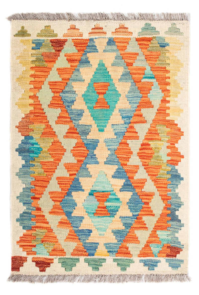 キリム マイメネ 絨毯 89x63cm - ウールラグ