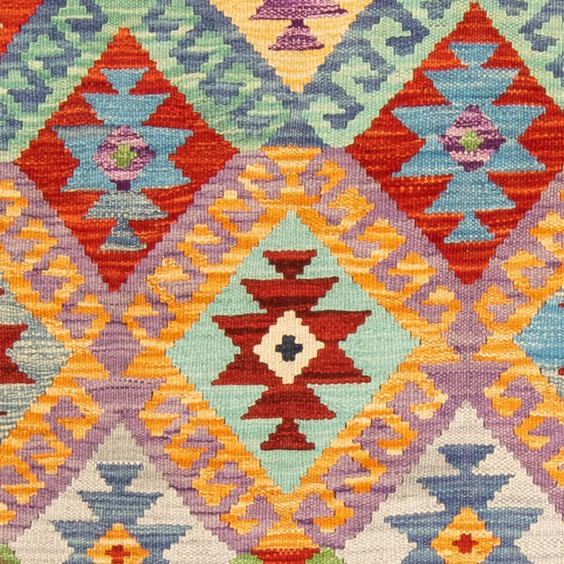 キリム マイメネ 絨毯 204x79cm - ウールラグ
