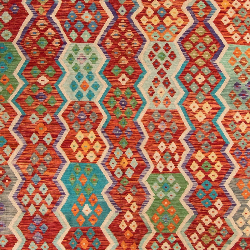 キリム マイメネ 絨毯 359x247cm - ウールラグ