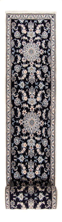ナイン - 12la 絨毯 374x77cm - ペルシャ絨毯 – product image