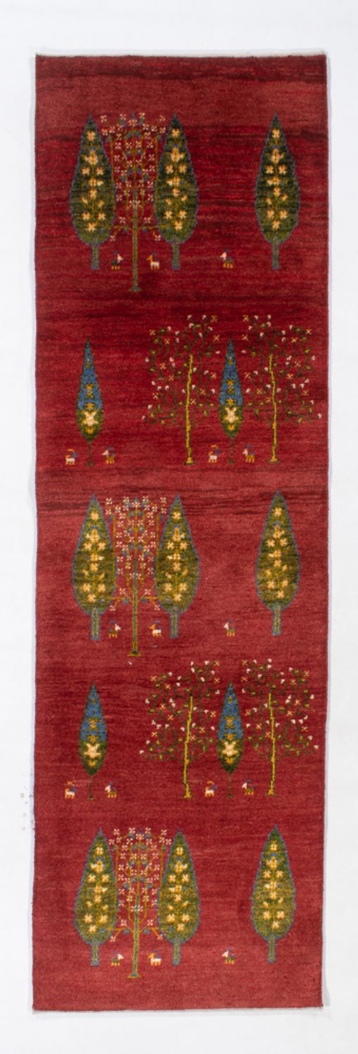 ペルシャギャベ 絨毯 240x70cm - ペルシャウールラグ