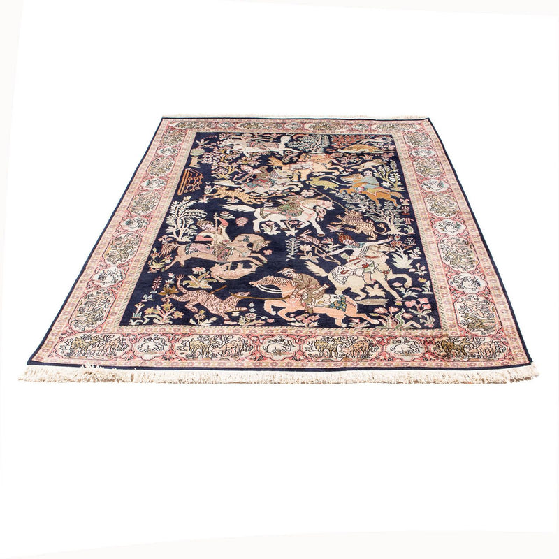 カシミールシルク 絨毯 215x133cm - オリエンタル絨毯