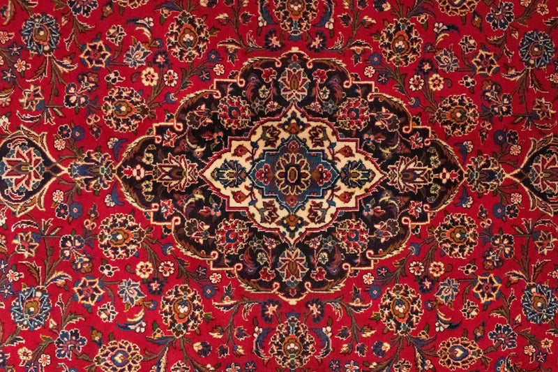 カシャーン 絨毯 358x239cm - ペルシャ絨毯