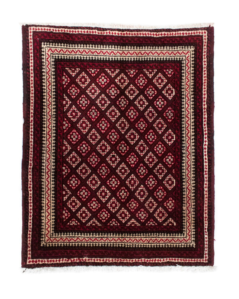 バルーチ絨毯 84x70cm - ペルシャ絨毯