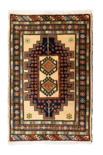トルカマン絨毯 63x93cm - ペルシャ絨毯