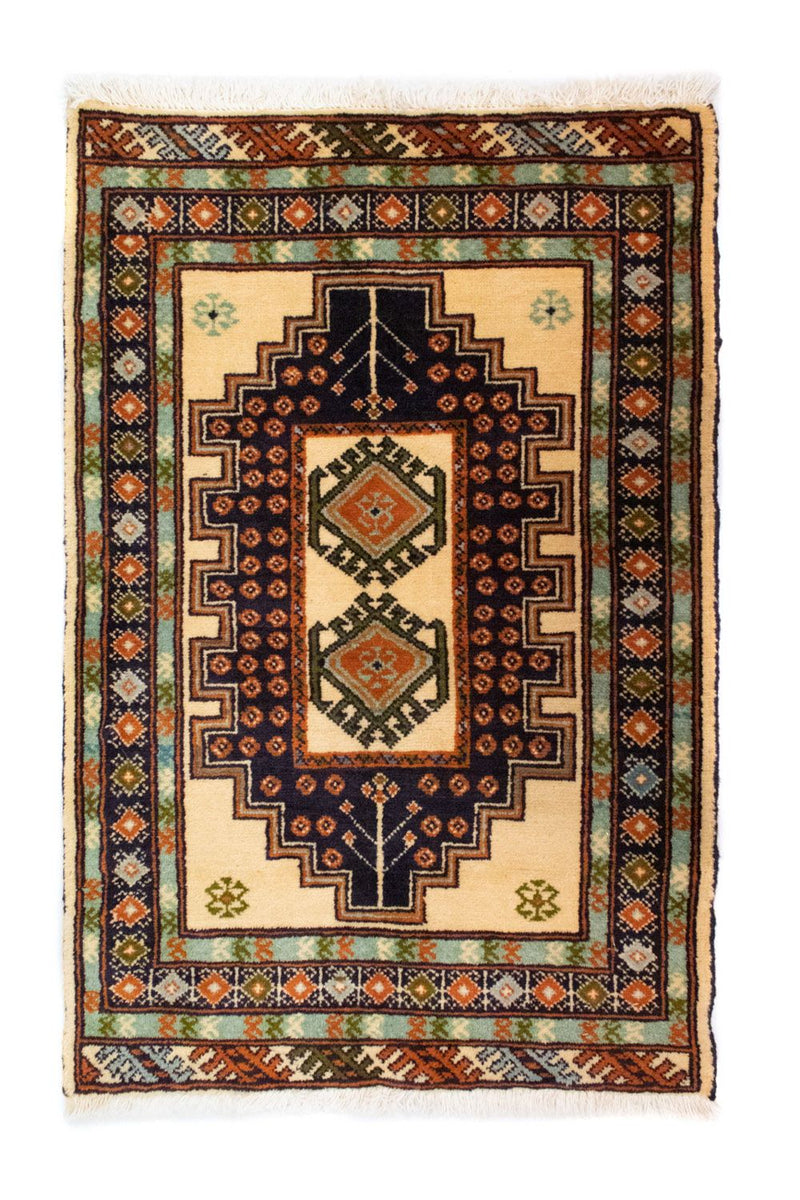 トルカマン絨毯 93x63cm - ペルシャ絨毯