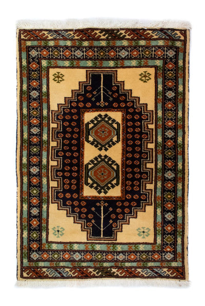 トルカマン絨毯 64x91cm - ペルシャ絨毯