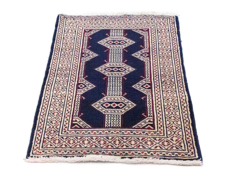 トルカマン絨毯 88x62cm - ペルシャ絨毯