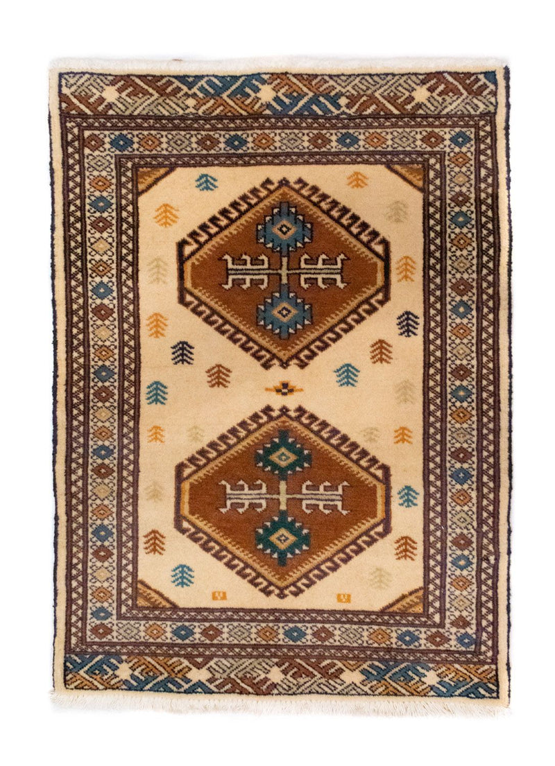 トルカマン絨毯 88x63cm - ペルシャ絨毯