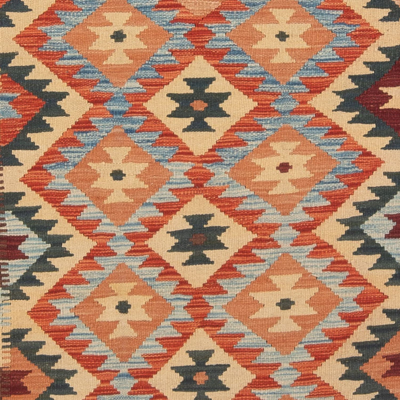 キリム マイメネ 絨毯 198x104cm - ウールラグ