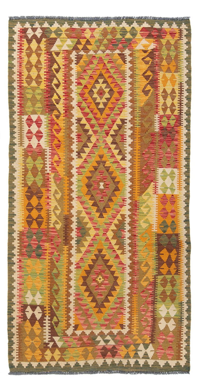 キリム マイメネ 絨毯 231x123cm - ウールラグ