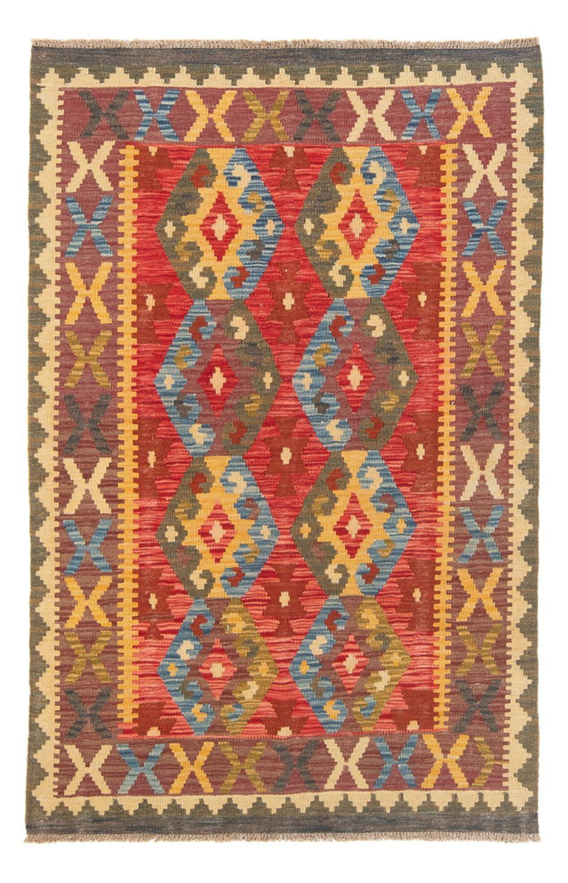 キリム マイメネ 絨毯 152x100cm - ウールラグ