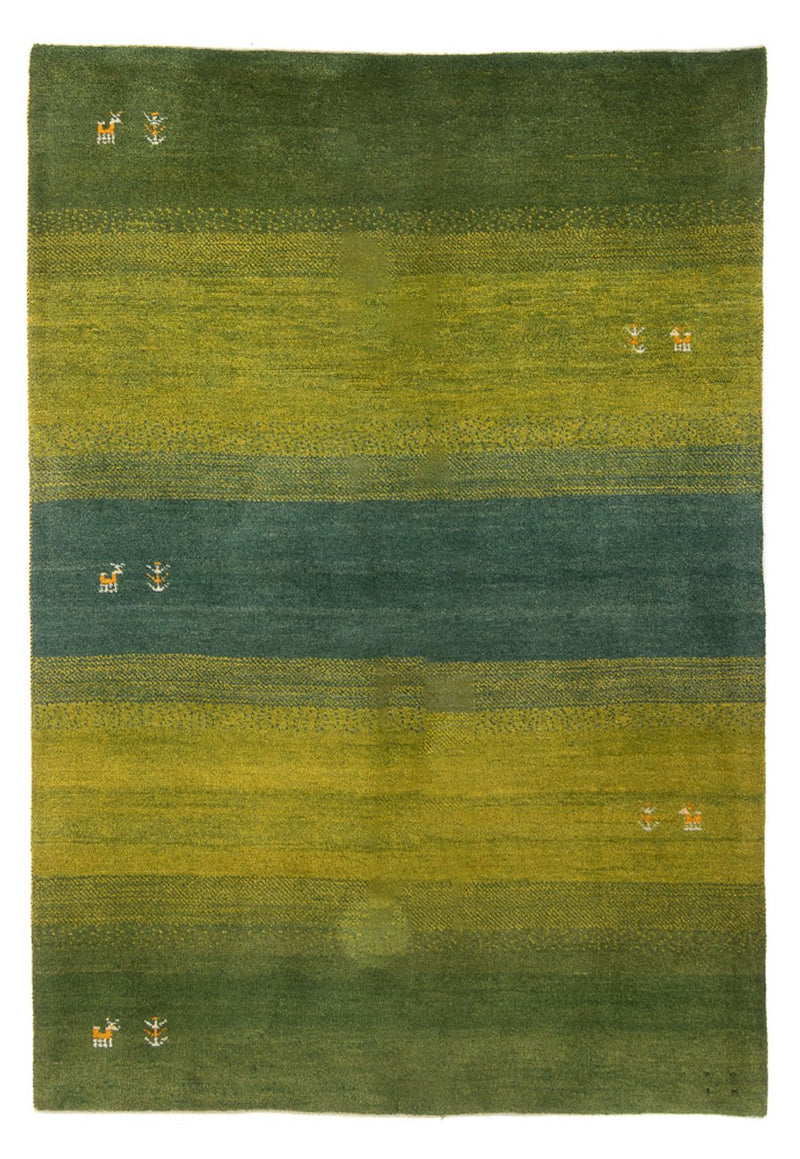 ペルシャギャベ 絨毯 201x148cm - ペルシャウールラグ