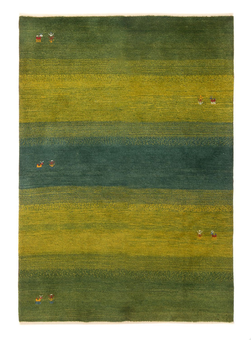 ペルシャギャベ 絨毯 204x152cm - ペルシャウールラグ