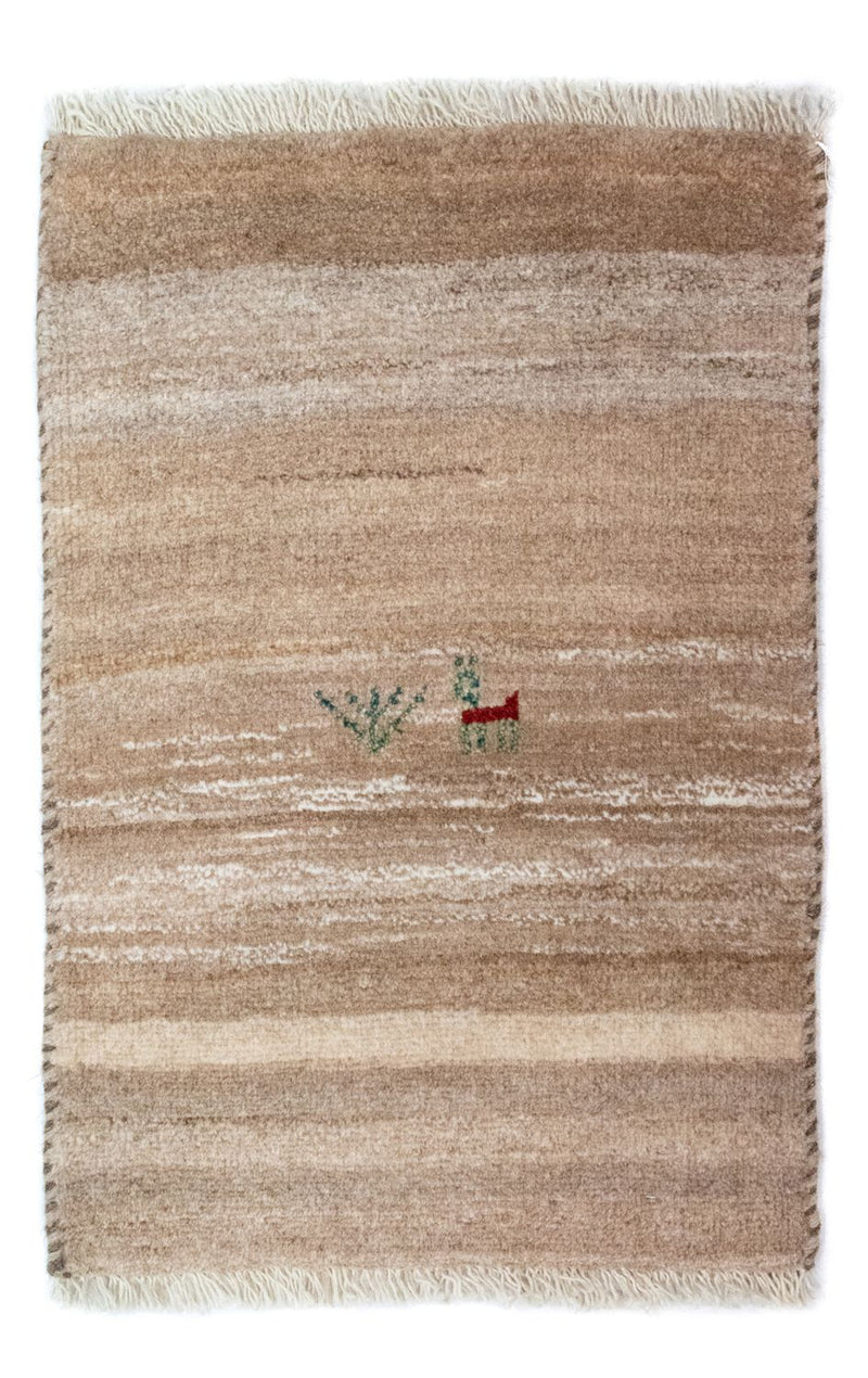 ペルシャギャベ 絨毯 60x40cm - ペルシャウールラグ