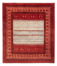 ペルシャギャベ 絨毯 240x205cm - ペルシャウールラグ – product image