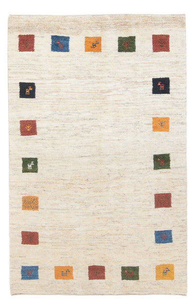 ペルシャギャベ 絨毯 112x182cm - ペルシャウールラグ