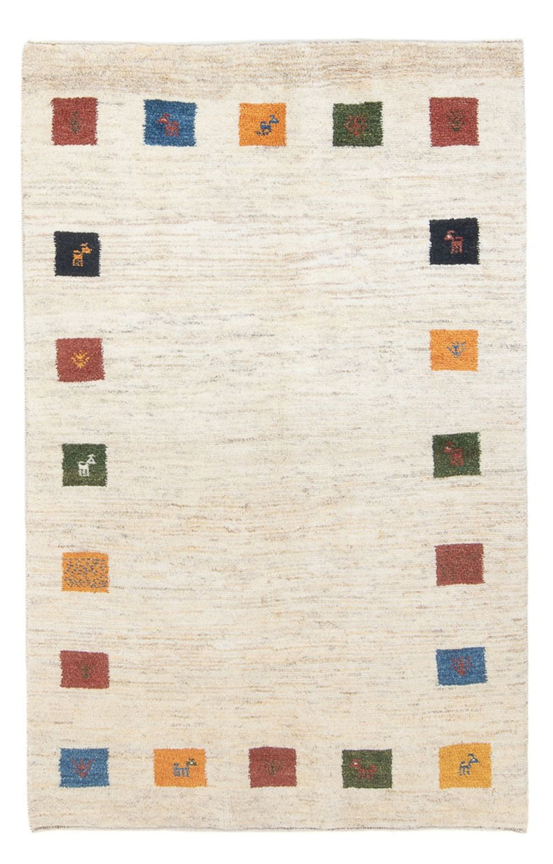 ペルシャギャベ 絨毯 182x112cm - ペルシャウールラグ