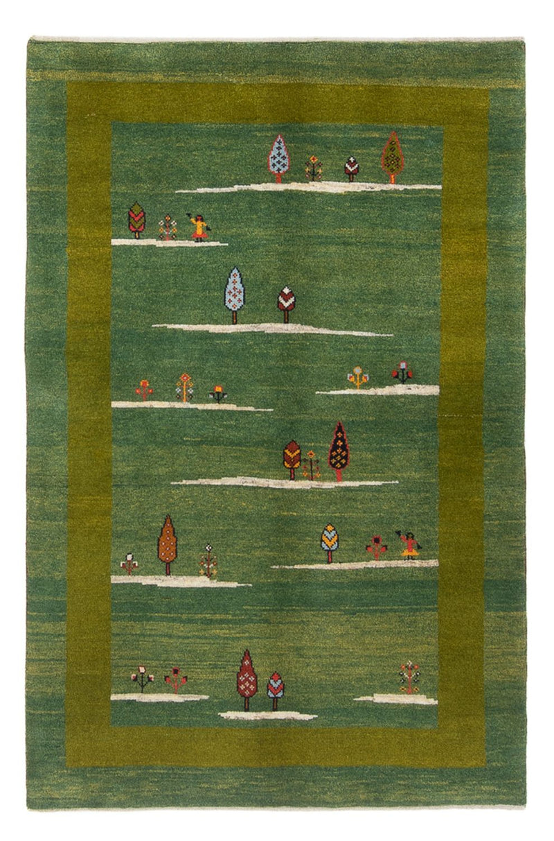 ペルシャギャベ 絨毯 183x120cm - ペルシャウールラグ