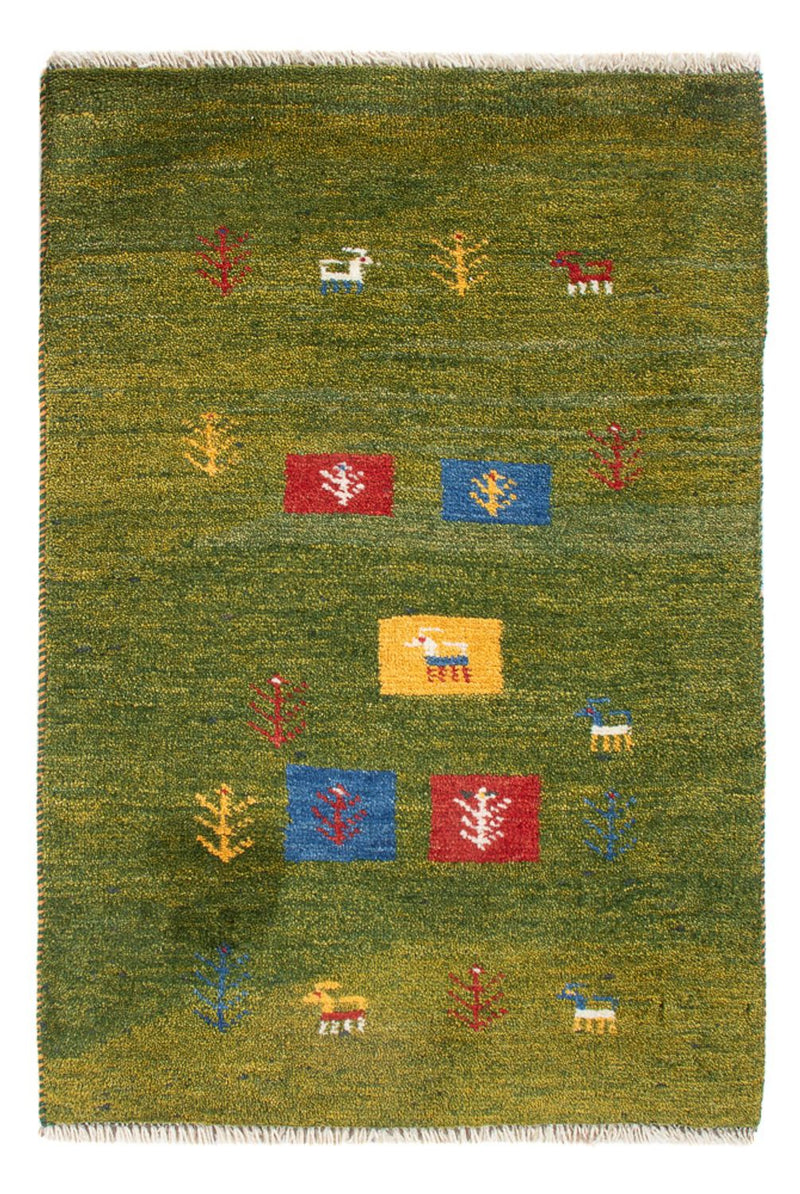 ペルシャギャベ 絨毯 85x55cm - ペルシャウールラグ