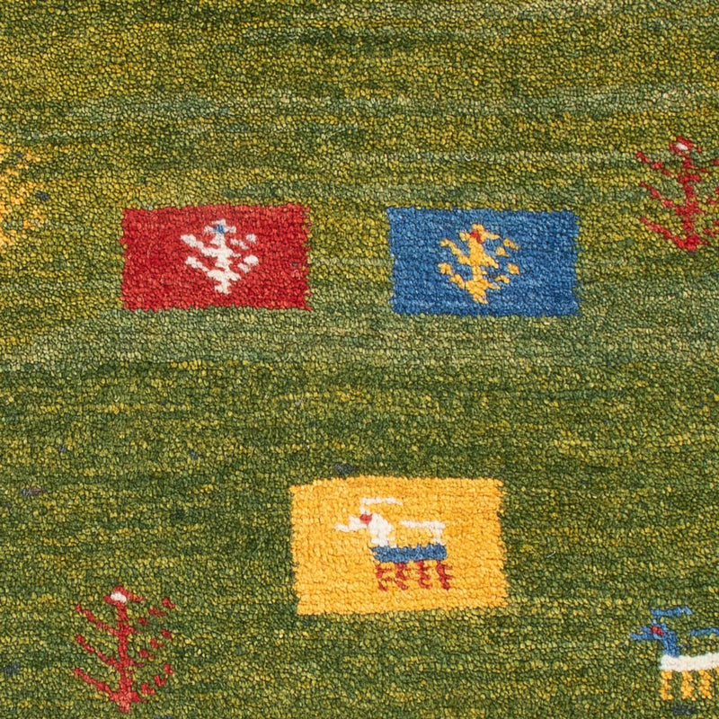 ペルシャギャベ 絨毯 85x55cm - ペルシャウールラグ