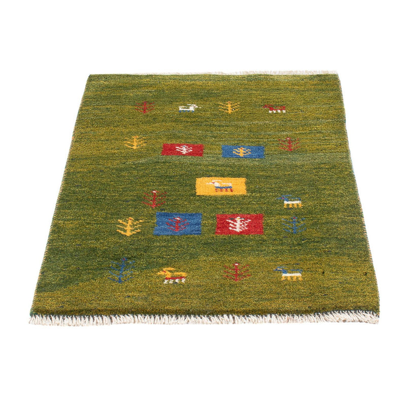 ペルシャギャベ 絨毯 85x55cm - ペルシャウールラグ