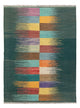 キリム モダン 絨毯 201x143cm - ウールラグ