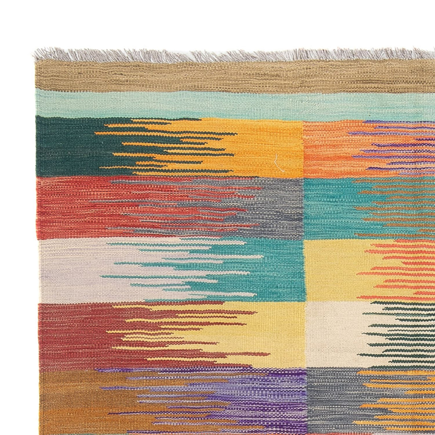 キリム モダン 絨毯 240x163cm - ウールラグ