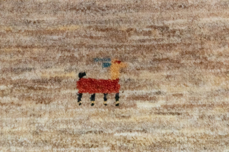 ペルシャギャベ 絨毯 60x40cm - ペルシャウールラグ