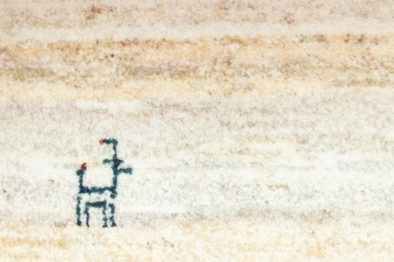 ペルシャギャベ 絨毯 60x40cm - ペルシャウールラグ