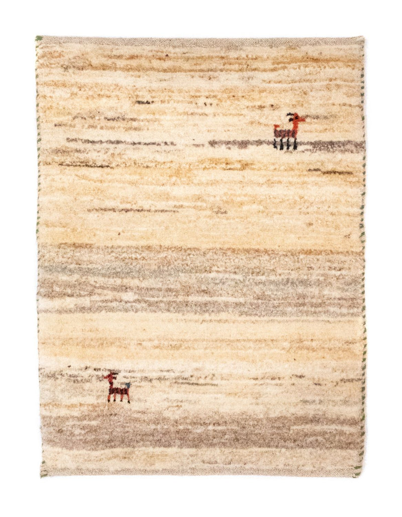 ペルシャギャベ 絨毯 60x40cm - ペルシャウールラグ
