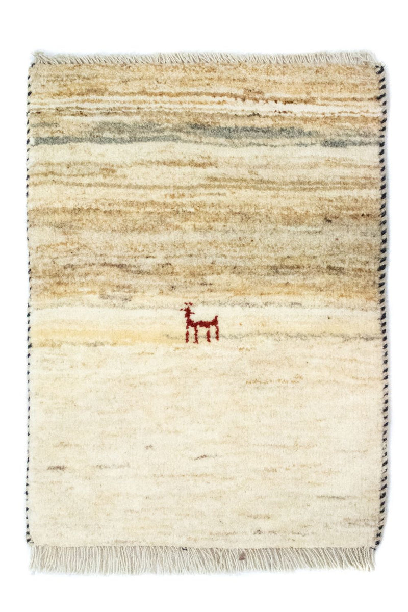 ペルシャギャベ 絨毯 60x40cm - ペルシャウールラグ