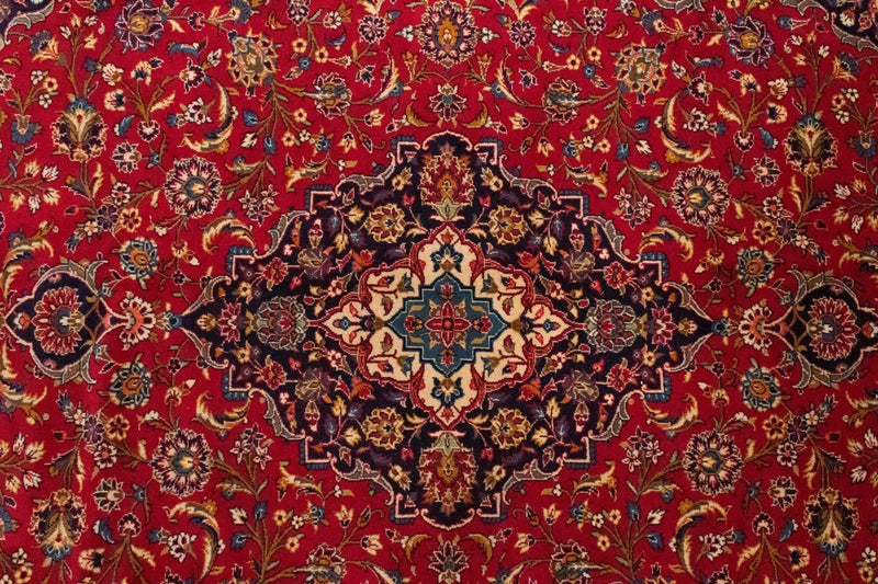 カシャーン 絨毯 353x255cm - ペルシャ絨毯