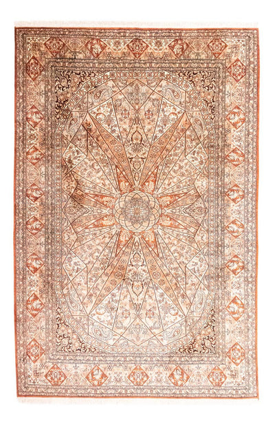 カシミールシルク 絨毯 185x279cm - オリエンタル絨毯