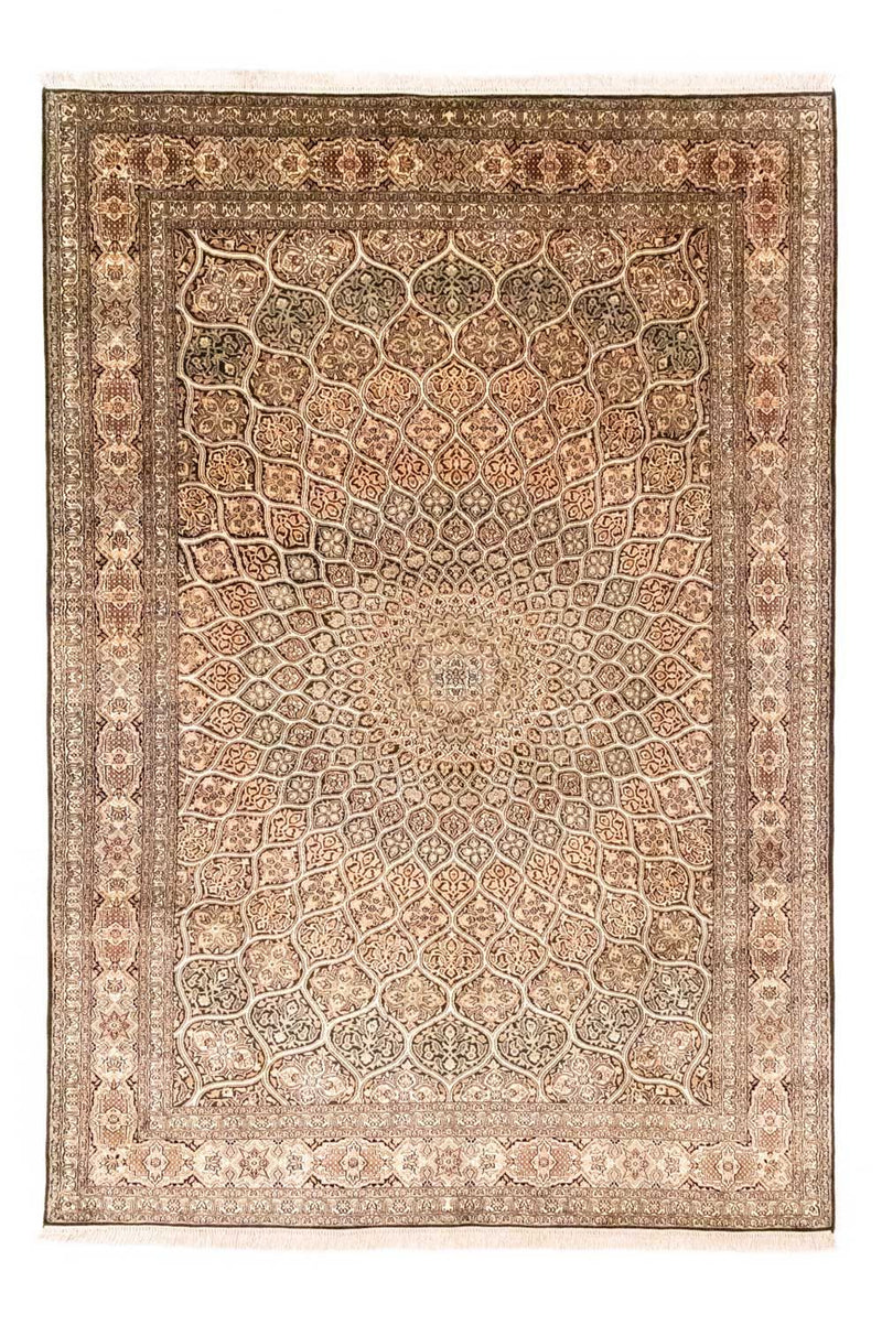 カシミールシルク 絨毯 280x185cm - オリエンタル絨毯