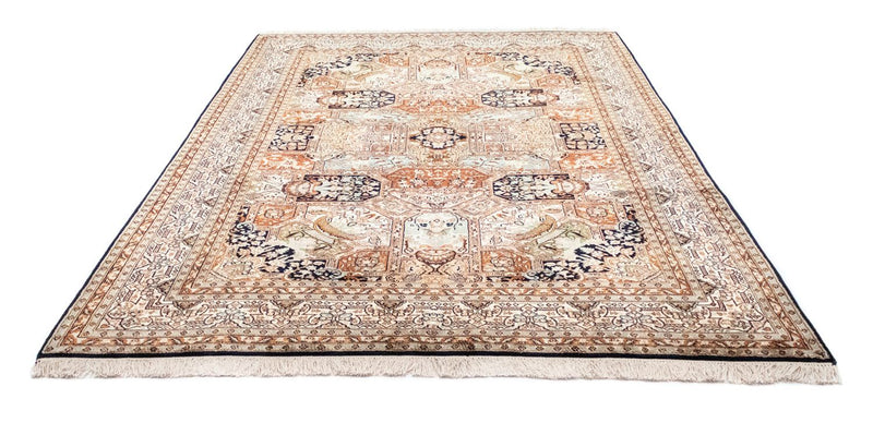 カシミールシルク 絨毯 229x152cm - オリエンタル絨毯