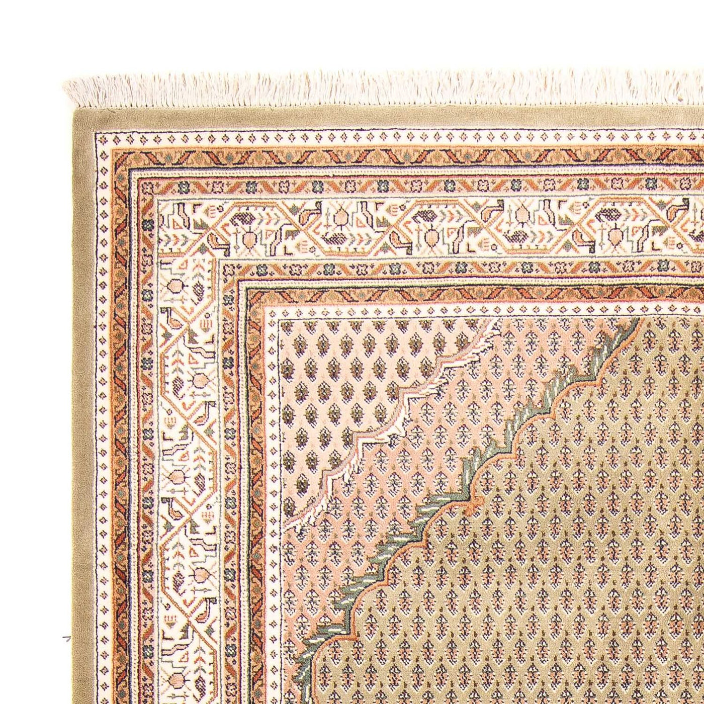 インド ミール 絨毯 238x176cm - オリエンタル絨毯