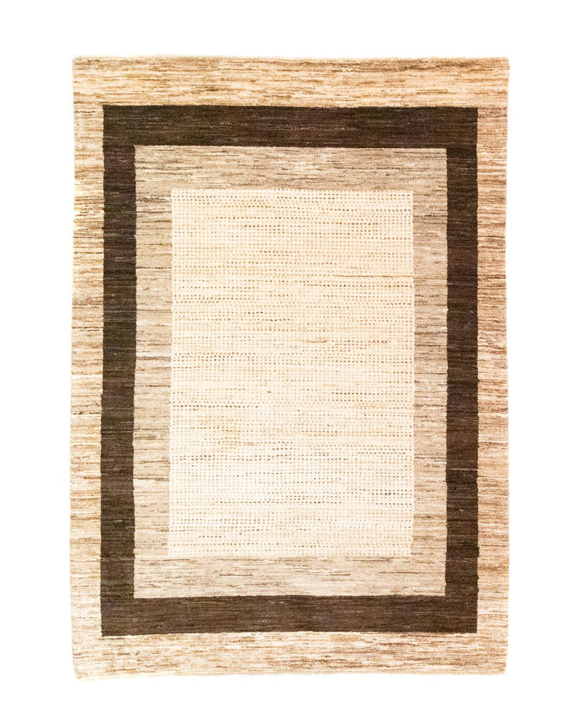 インド ギャベ 絨毯 201x140cm - ウールラグ