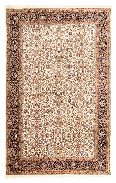 インド カシャーン 絨毯 202x305cm - オリエンタル絨毯