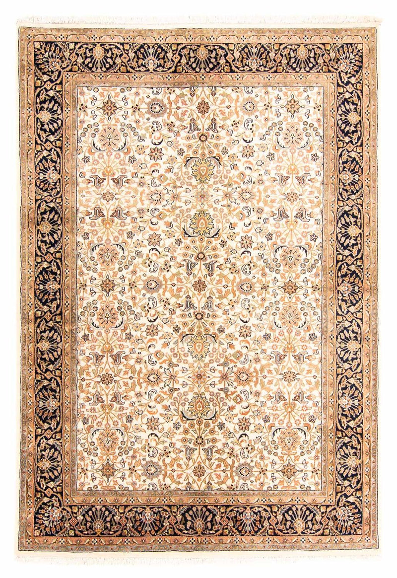 インド カシャーン 絨毯 242x170cm - オリエンタル絨毯